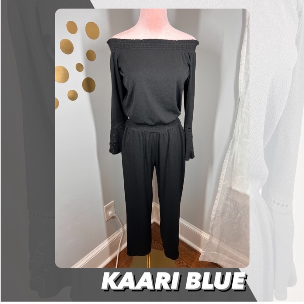 NWT Kaari Blue Off The Shoulder Jumpsuit